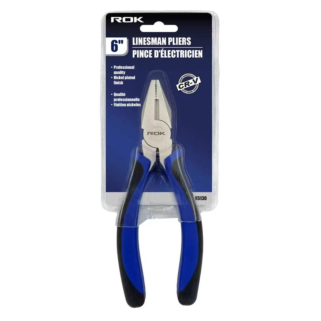 ROK 65130 6" Linesman Pliers